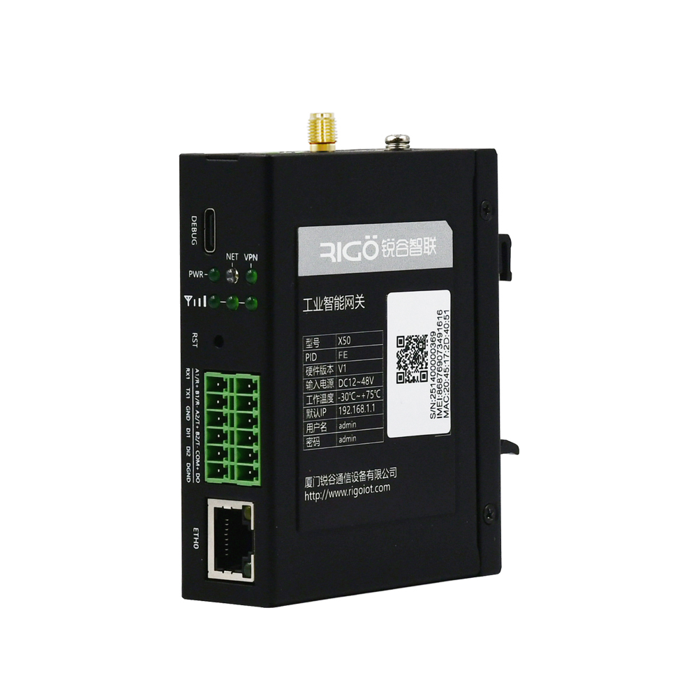 Compact Industrial Gateway with 1xEthernet & 2xSerial Ports)